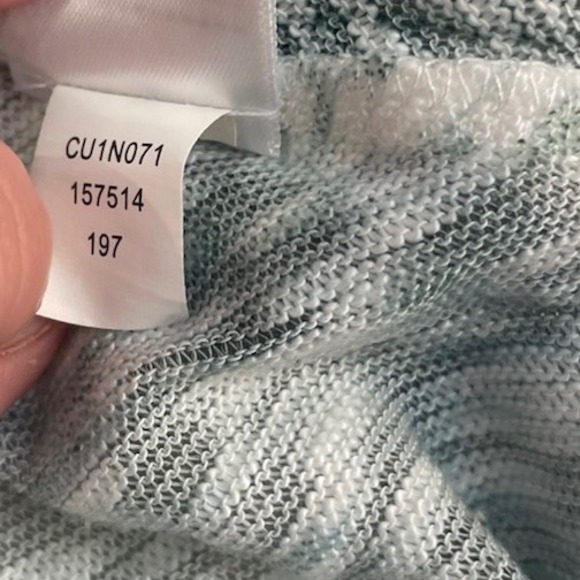 Cupio Womens Knit Top Size Small Long Sleeve Multicolor Round Neck Shirt Floral - Picture 6 of 6